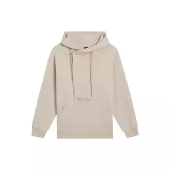 Li Ning Jackie Chan Collaboration Kung Fu Series однотонный свободный свитер с капюшоном унисекс толстовки Fog-Haky AWDSC17-2 L