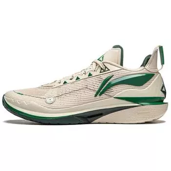 Li-Ning JB2 Black Eight Miracle Мужские кроссовки кремово-бежевые зеленые ABAT081-18 43
