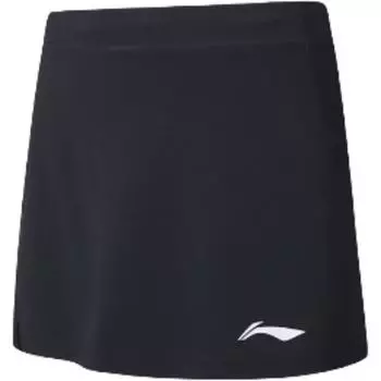 Li-Ning Эластичные быстросохнущие спортивные шорты для бега, женские шорты черного цвета ASKU218-1 S