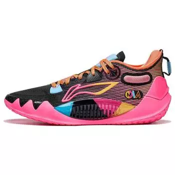 Li-Ning Jimmy Butler 1 Buzzer Beater Мужские кроссовки Черный Розовый Оранжевый ABAS051-31 44