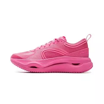 Li Ning Jing Hong Профессиональная поддержка Универсальные Амортизирующие Легкие Низкие Кроссовки для Тренировок и Бега Женские кроссовки Розовые ARHV002-13 37