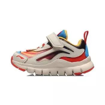 Li Ning Kids Aurora Skywalker Удобная повседневная нескользящая амортизирующая износостойкая дышащая повседневная обувь Детская повседневная обувь YKNR056-1 26