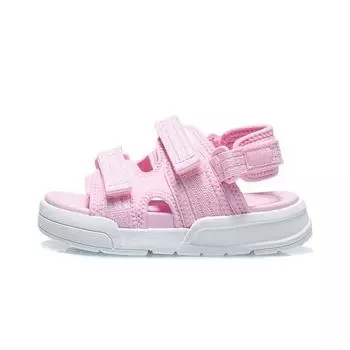 Li Ning Kids Coca дышащие легкие сандалии Детские сандалии персиково-розовые YKKR008-2 29