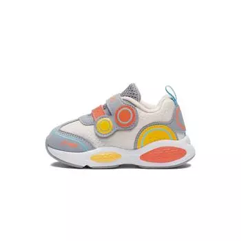 Li Ning Kids Fashion Низкие спортивные повседневные туфли Детские кроссовки Серые YKHR016-5 21