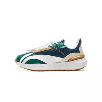 Li Ning Kids Fashion Trend Низкие повседневные туфли Детские повседневные туфли синего цвета YKCU084-9 36