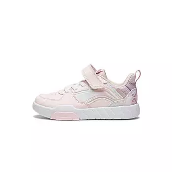 Li Ning Kids Fashion Trend Удобные низкие кроссовки Детские кроссовки светло-розового цвета YKNU060-4 25