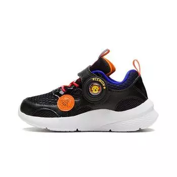 Li Ning Kids Lemon Series Cruise нескользящие амортизирующие прочные легкие повседневные туфли детская обувь YKNS032-5 25