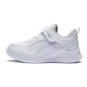 Li Ning Kids Ling Yue 3.0 Удобная универсальная нескользящая повседневная обувь Детская повседневная обувь белого цвета YKNT022-1 25