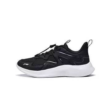 Li Ning Kids Ling Yue 3.5 Удобная прочная повседневная обувь Детская обувь черного цвета YKCT114-1 31