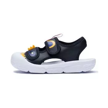 Li Ning Kids Monster Low Top повседневные удобные сандалии детские сандалии черные YKKS012-1 30