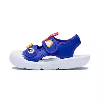 Li Ning Kids Monster Удобные повседневные дышащие сандалии Детские сандалии Dreamy-Blue YKKS012-3 30