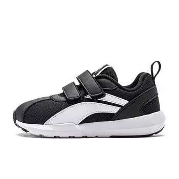 Li Ning Kids Sports Lifestyle Series Little A Gan Color Block Универсальные нескользящие амортизирующие легкие повседневные туфли YKAP148-83 25