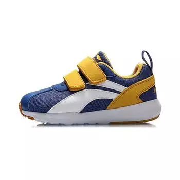 Li Ning Kids Sports Lifestyle Series сетчатые мягкие удобные нескользящие износостойкие дышащие низкие кроссовки для бега детские кроссовки YKAP148-9 25