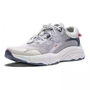 Li Ning Kids универсальные низкие повседневные туфли детские кроссовки белые синие YKCU068-7 31