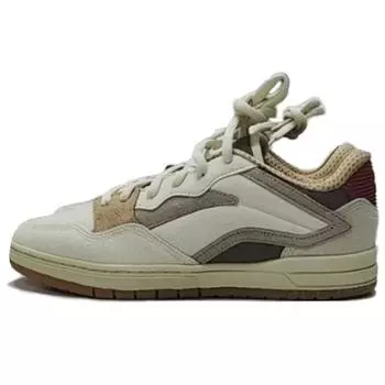 Li Ning Кожа Мы I Pros Модный Тренд Нескользящие Прочные Низкие Кеды Мужские Кроссовки Желто-Черные AEPU049-7 40