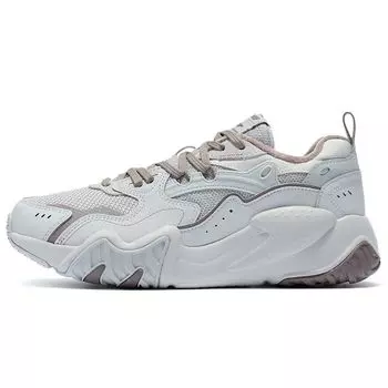 Li-Ning Кроссовки Cat Paw Lite Low-Top для бега, мужские кроссовки, антарктический серый AGCR229-2 41