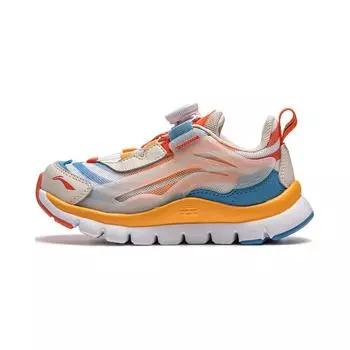 Li-Ning Кроссовки для бега для детей с низким верхом, нескользящие, противоударные, износостойкие, дышащие, легкие, амортизирующие, детские кроссовки YKNU090-13 28