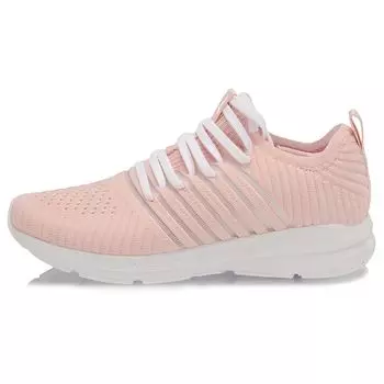 Li-Ning Кроссовки для бега Yufeng One-Piece Knitted Shock Absorbing Women Sneakers Salt-Pink ARHP058-3 35