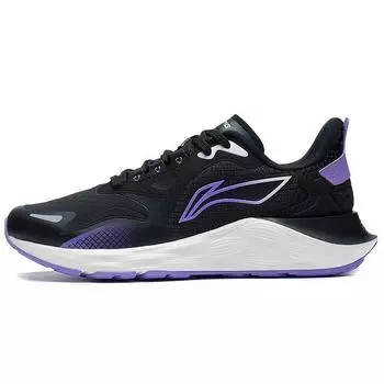 Li-Ning Кроссовки для бега Yufeng Reflective Shock Absorbing Low-Go женские кроссовки черного цвета ARSS014-1 35