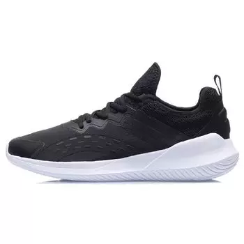 Li-Ning Кроссовки унисекс с низким верхом, амортизирующие, нескользящие, износостойкие, черные ARHP101-6 42
