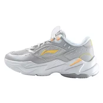 Li-Ning Кроссовки женские с низким верхом Shock Absorbation Rebound Cloud-Gray AGCR334-2 35