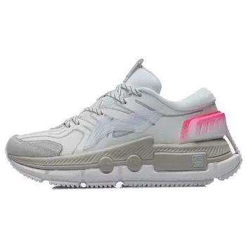 Li Ning Kua Fu Ткань Синтетическая кожа Амортизирующие Нескользящие Износостойкие Дышащие Легкие Низкие Кроссовки Для Мужчин Кроссовки ARHR083-2 41