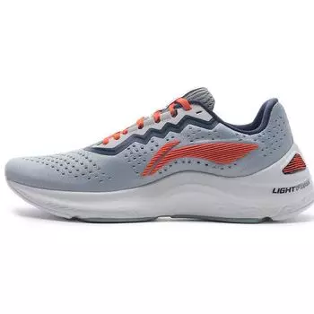 Li Ning Laning Lan амортизирующие нескользящие износостойкие низкие кроссовки для бега мужские кроссовки цвета морской волны и зеленого ARHQ079-3 40