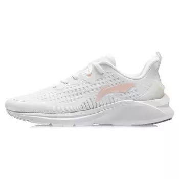 Li-Ning Легкие дышащие кроссовки с низким верхом женские кроссовки белые ARSR044-2 35