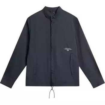 Li-Ning Letter Single-Breasted Stand Collar Versatile Casual Jacket Men Jacket Navy-Blue AFDV299-1 M