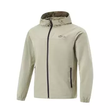 Li Ning Lettuce Edge Удобная ветрозащитная куртка Мужские куртки Лайм AFDV457-1 L