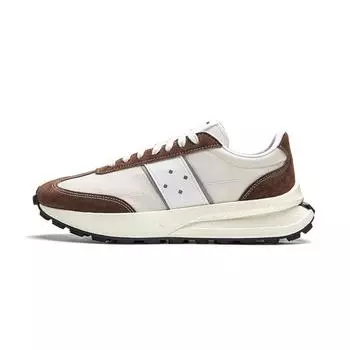 Li Ning Light Boat светоотражающие модные спортивные нескользящие износостойкие повседневные туфли с низким верхом унисекс белые коричневые AZGU081-9 43
