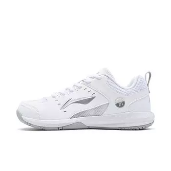 Li-Ning Light Feather Series Rocket Shoes 2.0 Fashion Comfortable Non-Slip Breathable Lightweight Low-Top Badminton Shoes Unisex sneaker AYTU049-5 36