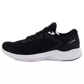 Li-Ning Lightweight Comfortable Versatile Non-Slip Breathable Low-Top Casual Running Shoes Men sneaker Black AGLV103-4 39
