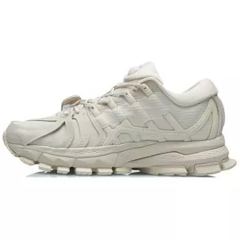 Li Ning Lijun Ace 1.5 Классические амортизирующие нескользящие дышащие низкие спортивные повседневные туфли мужские кроссовки Swan-White ARYR009-4 44