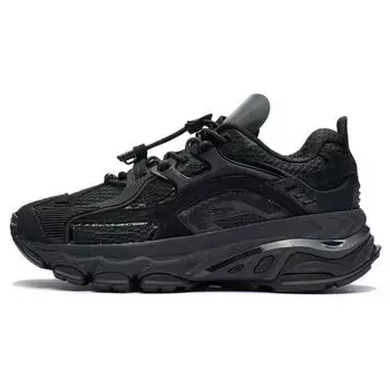 Li Ning Ling Yue модные низкие кроссовки для папы женские кроссовки черные ARLR022-6 39