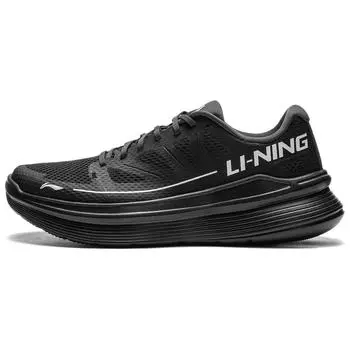 Li Ning Ling Yue Освежающие удобные нескользящие износостойкие низкие кроссовки для бега для мужчин черные ARSU097-6 41