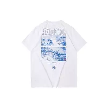 Li-Ning Lining Badfive Спортивная футболка с коротким рукавом Мужские топы Белые AHSQ083-2 XL