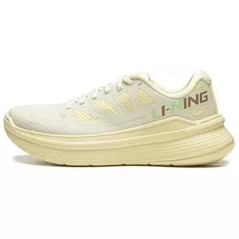 Li Ning Linyue Мягкие Легкие Нескользящие Дышащие Повседневные Кроссовки Женские Кроссовки Желтые ARSU098-1 36
