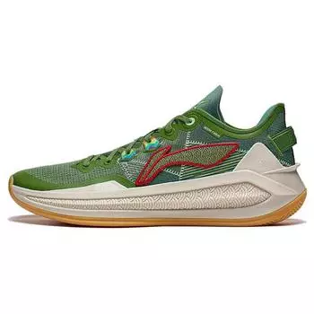 Li-Ning Кроссовки унисекс Liren 3 V2 Low Dragon Boat Festival зеленые ABAT073-5 45