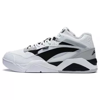 Li Ning LN BBS флисовые удобные нескользящие износостойкие теплые низкие спортивные повседневные туфли мужские кроссовки белые черные AGCS319-1 39