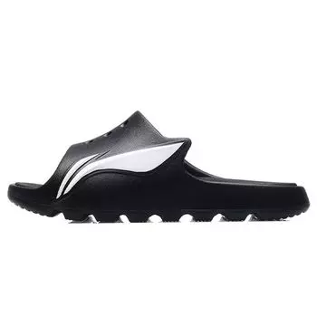 Li Ning LNBB Slide Удобные бесшумные тапочки EVA женские тапочки черные ABTR006-2 40
