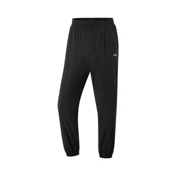 Li-Ning Loose Comfortable Simple Versatile Sports Jogger Pants Women bottoms Black AYKV352-1 S