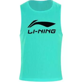 Li-Ning Loose Fit Crew Neck Sleeveless Football Jersey Unisex tops Dolphin-Blue AVSR071-1 L