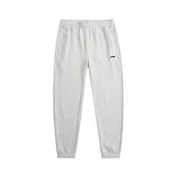 Li-Ning Loose Fit Cuffed Moisture-Wicking Breathable Knitted Sports Pants Men pants Flower-Gray Coin-Gray AKLUE27-2 2XL