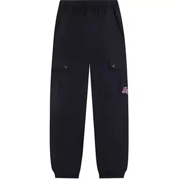 Li-Ning Loose Fit Jogger Fashion Casual Sports Cargo Pants Women bottoms Black AYKS984-3 M