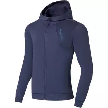 Li-Ning Loose Fit Sports Zip Hoodie Men hoodies Blue AWDSA31-2 M