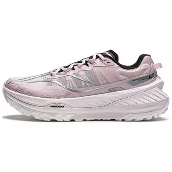 Li Ning Lu Da Technology Da Silk Stable Shock Absorbment Anti-Slip Wear Resistance Support Rebound Low-Top Running Shoes Women Running Shoes ARNU004-2 36