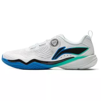 Li Ning Mage 2.0 Удобные Модные Нескользящие Износостойкие Поддерживающие Функциональные Тренировочные Низкие Кроссовки Унисекс Белый Черный Синий APPV001-3 39