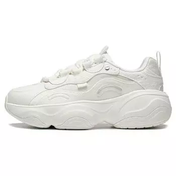 Li-Ning Медовые универсальные ретро-кеды с нескользящей подошвой, амортизирующие, износостойкие, с поддержкой, низкие, для папы, женские кроссовки Off-White AGCT126-1 37