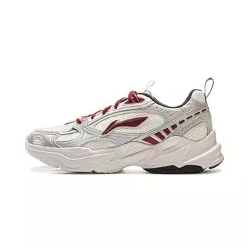 Li Ning Meteor 2K Классические модные универсальные ретро удобные амортизирующие нескользящие износостойкие низкие папины туфли мужские кроссовки AGCV113-4 42